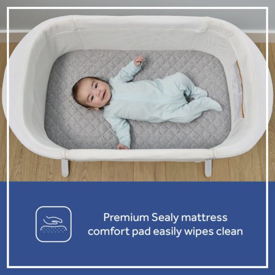 Sealy Airy Dreams Baby Bassinet Baby Bedside Sleeper