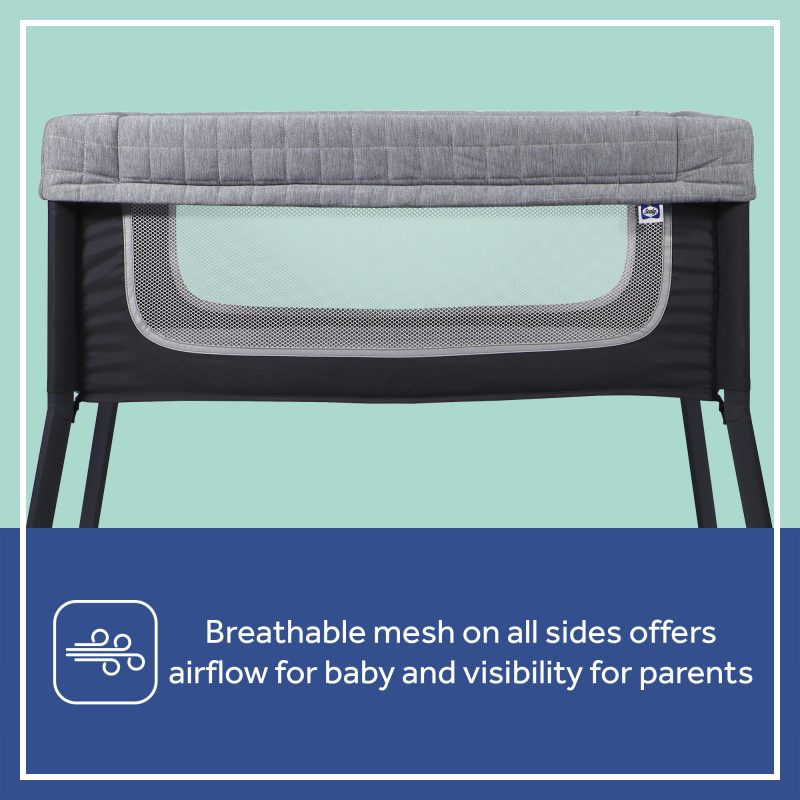 breathable mesh for airflow for baby