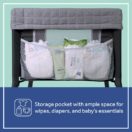 storage pocket on the bassinet Thumbnail