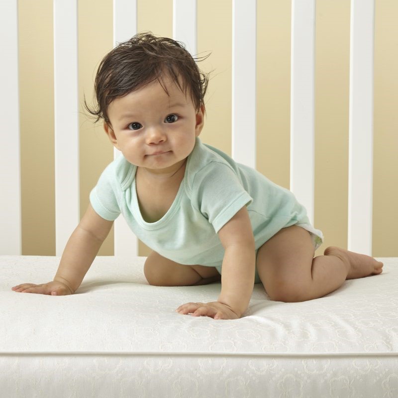 Sealy Nature’s Haven 2-Stage Dual Firmness Baby Crib Mattress