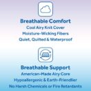 Sealy Omni-Breathe Crib Mattress - Pink Diamonds Image 14 Thumbnail