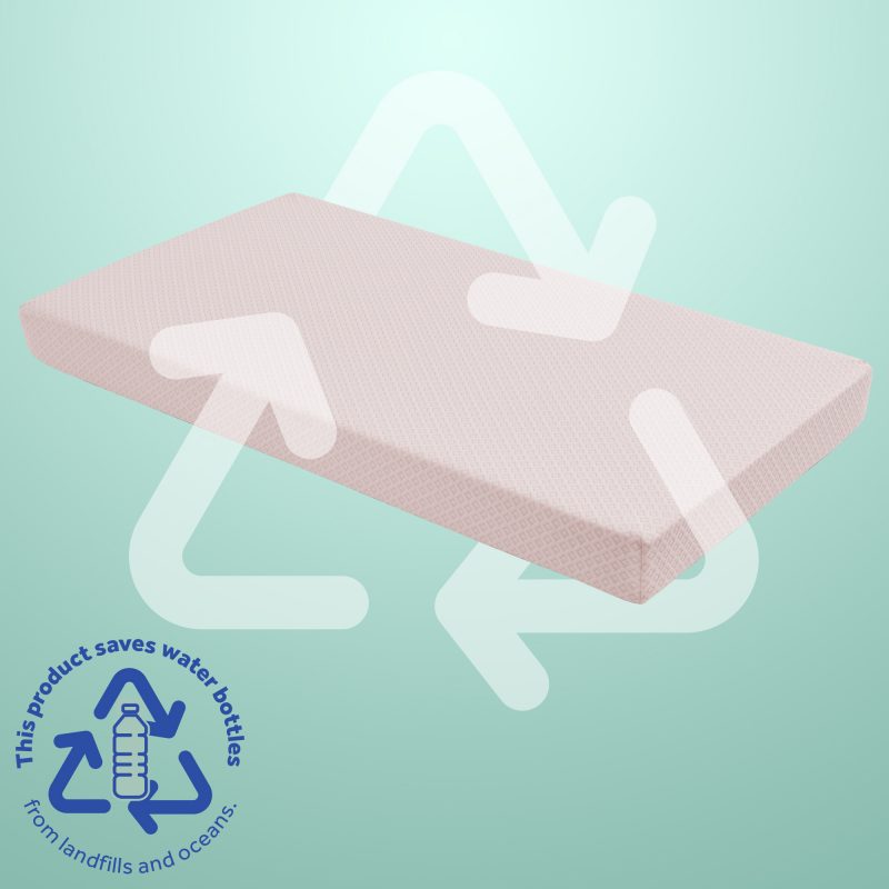 Sealy Omni-Breathe Crib Mattress - Pink Diamonds Image 7