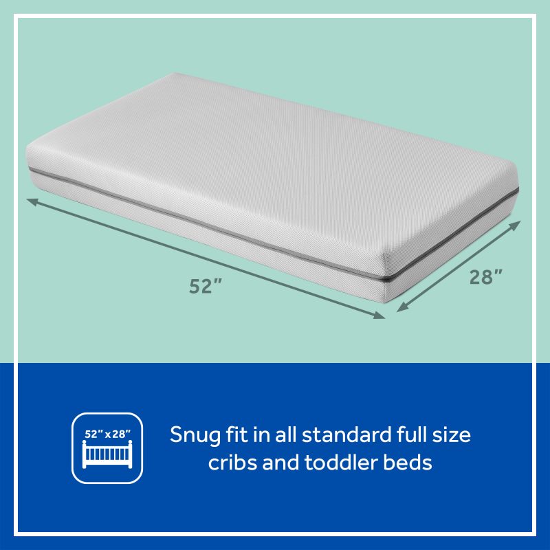 Sealy DuoBreathe 2-Stage Breathable Mesh Crib Mattress 52