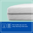 Sealy DuoBreathe 2-Stage Breathable Mesh Crib Mattress removeable zip cover Thumbnail