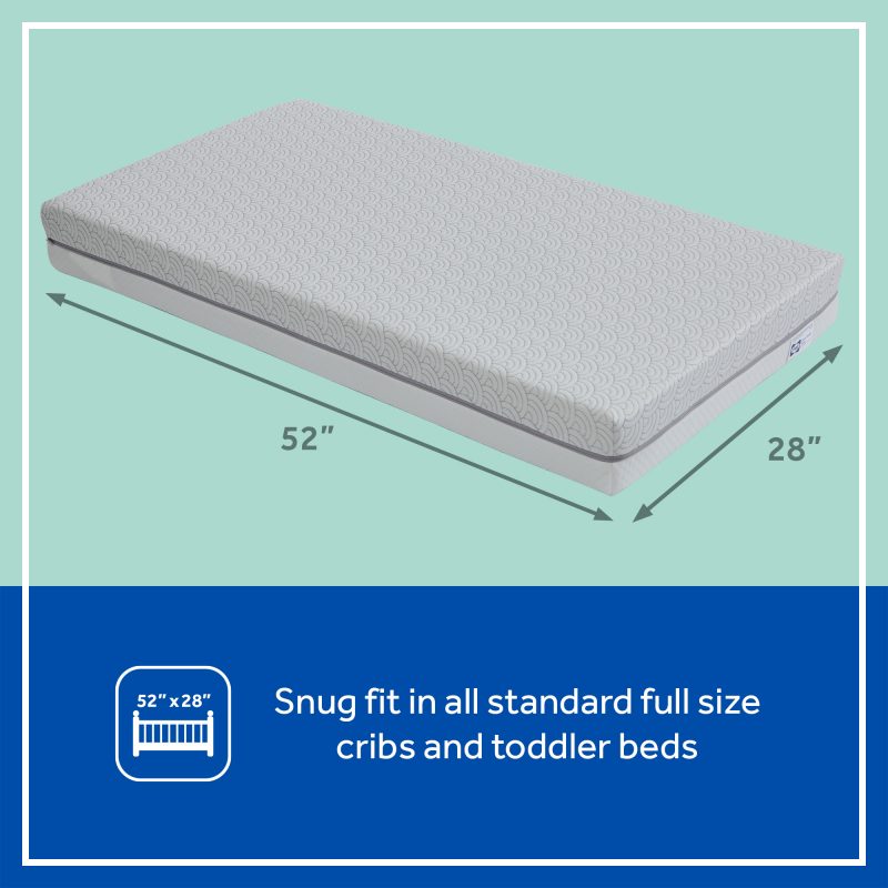 Sealy Airie™ 2-Stage Breathable Crib Mattress 52
