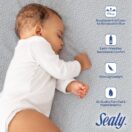 Sealy Airie™ 2-Stage Breathable Crib Mattress sleeping baby on sealy baby mattress Thumbnail