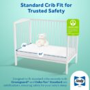 Sealy 2Cool Breathable & Cooling Crib Mattress standard crib fit for trusted safety Thumbnail