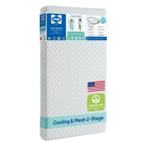 Sealy Cozy Dreams Premier 2-Stage Breathable Cooling Crib Mattress