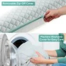 Sealy Cozy Dreams Premier Crib Mattress machine washable zip-off cover easy ongoing cleanliness reversible Thumbnail
