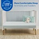 Sealy Cozy Dreams Premier Crib Mattress more comfortable sleep babies toddlers secure adaptable fit standard crib Thumbnail