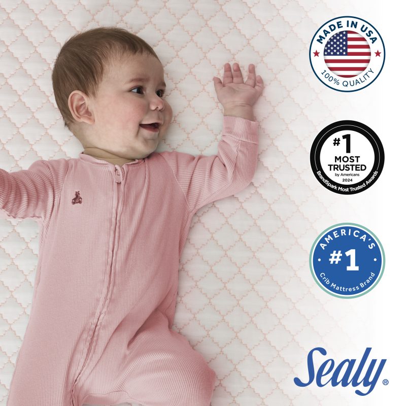 Sealy Baby is the best brand of crib mattresses for babies.