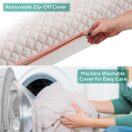 Sealy Baby Cozy Dreams Premier removeable zip-off cover and machine washable Thumbnail
