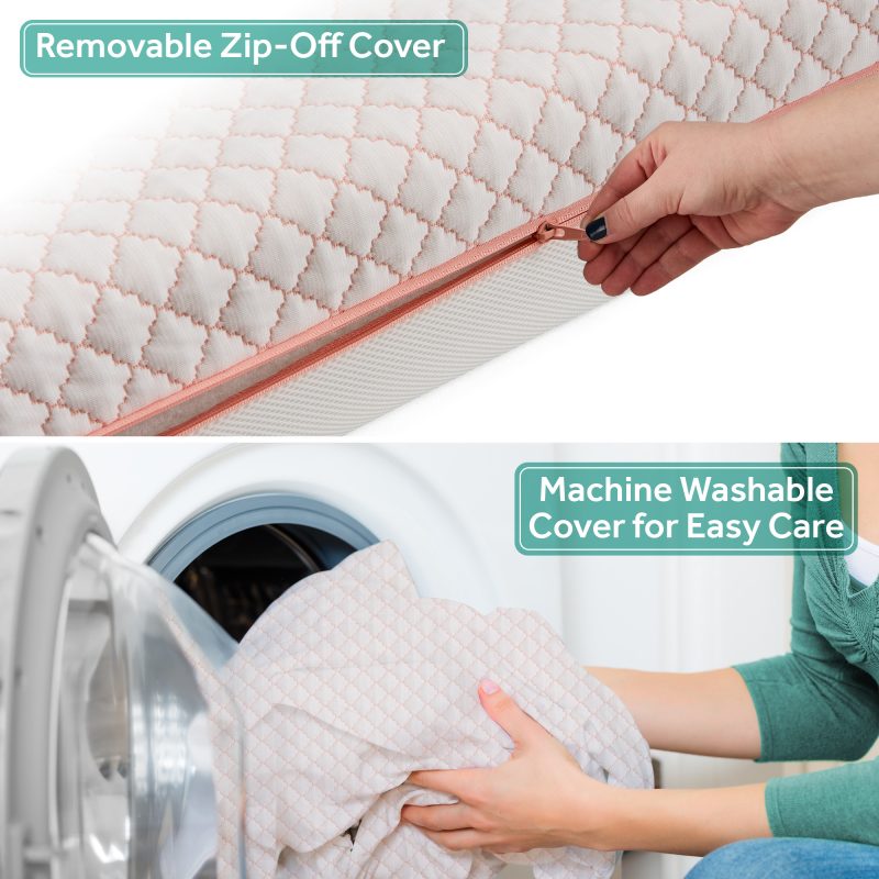 Sealy Baby Cozy Dreams Premier removeable zip-off cover and machine washable