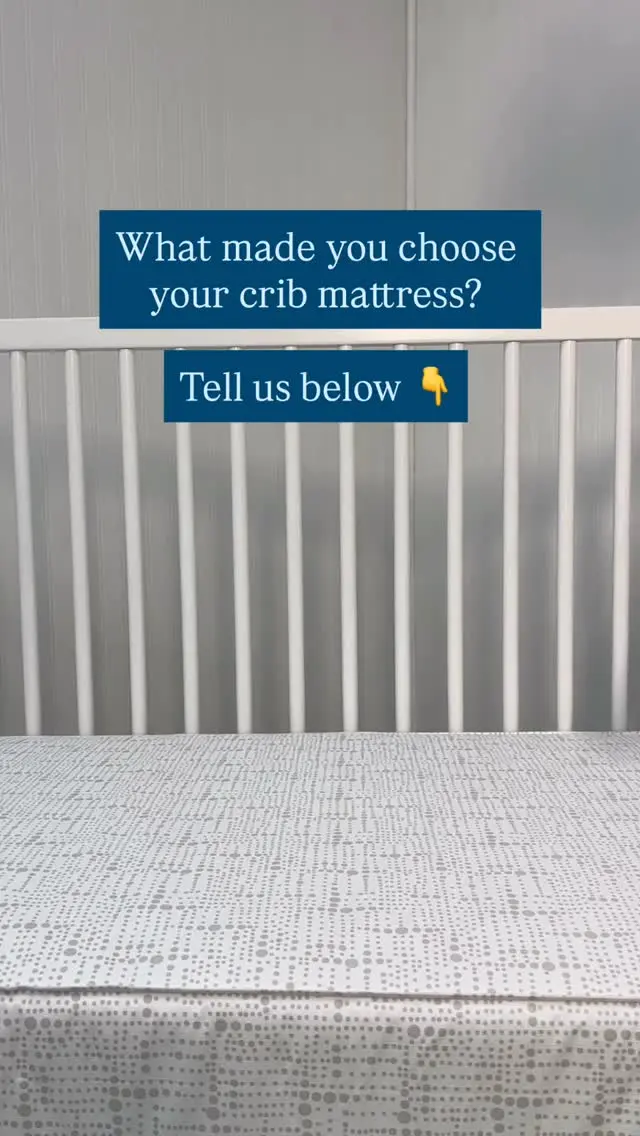 Choosing a crib mattress isn’t just another checkbox—it’s a big decision for your little one’s comfort and safety. 🛏️💤

What made you choose your crib mattress? Let us know in the comments!👇
 
#SealyBaby #cribmattress #cribpad #nursery #nurserymusthave #baby #toddler #newborn #mom #dad #babymusthave #safesleep #sleep #babysleep #nurserymusthaves #musthaves #nurseryessential