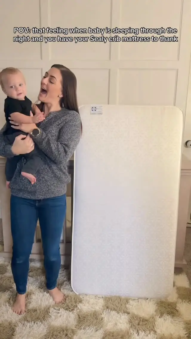 Sealy Perfect Rest Crib Mattress | Baby Mattress | Sealy Baby